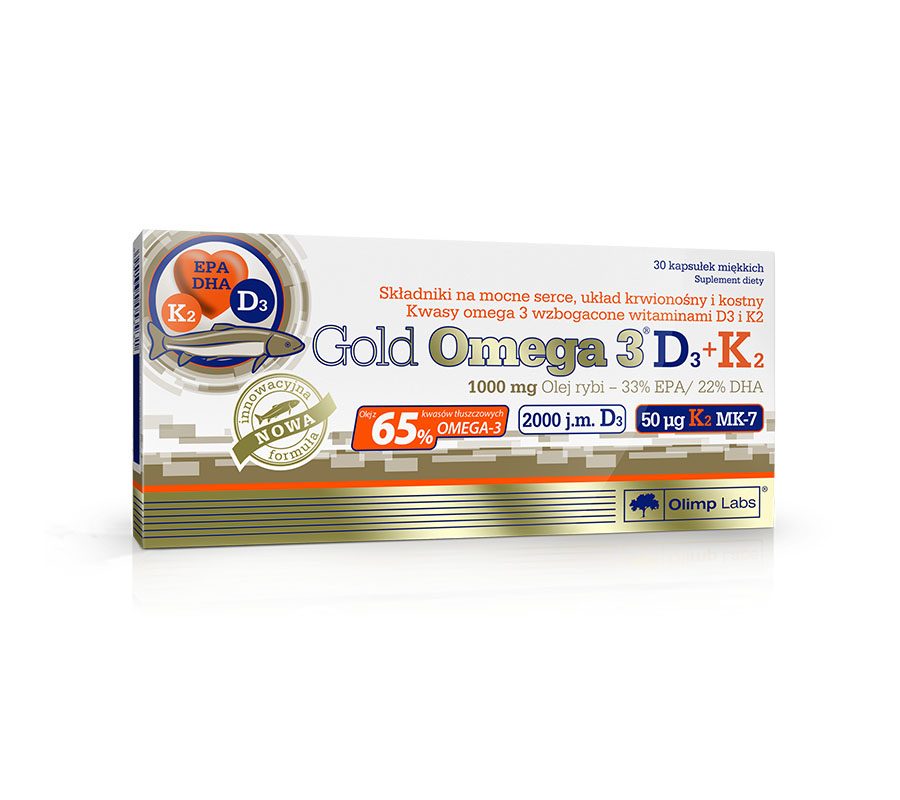 Olimp Gold Omega 3 D3 + K2